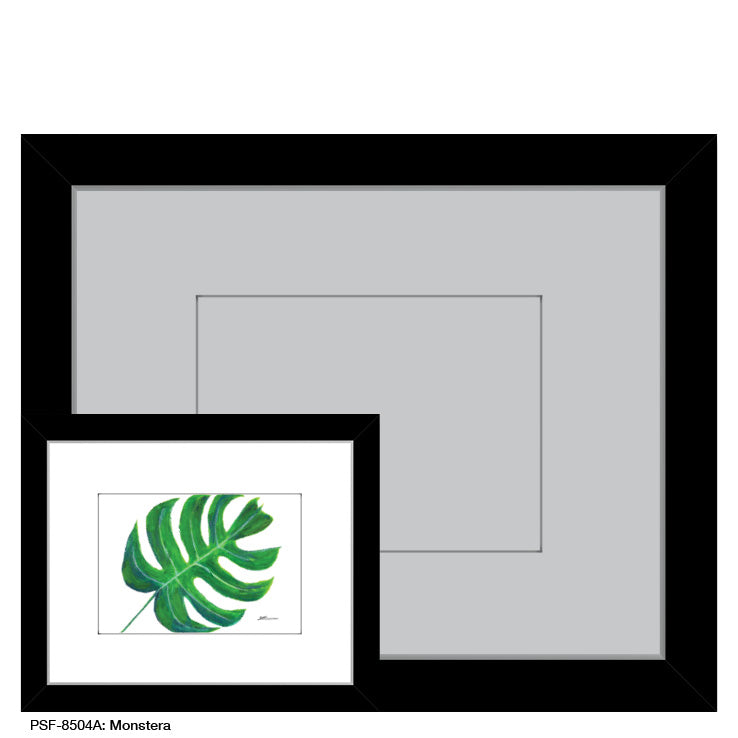 Monstera, Print (#8504A) - Printed Canvas