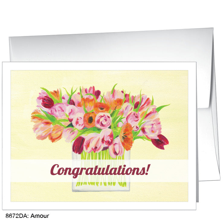 Amour, Greeting Card (8672DA)