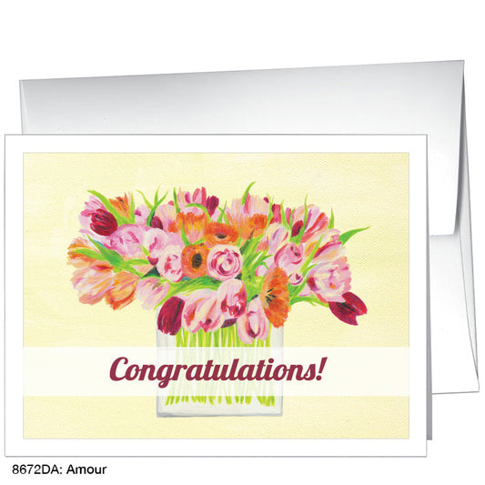 Amour, Greeting Card (8672DA)