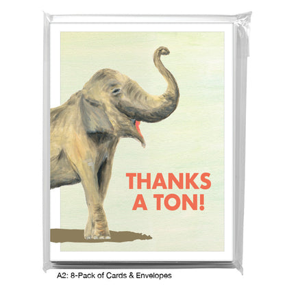 Asian Elephant, Greeting Card (8226DA)