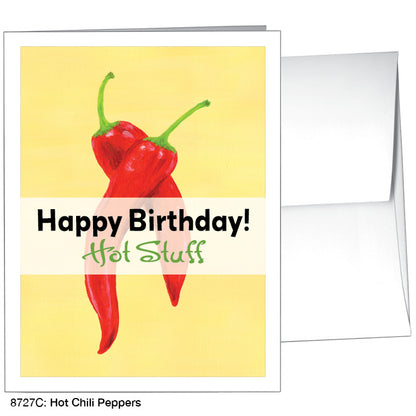 Hot Chili Pepper, Greeting Card (8727C), A2, printedcanvas.com