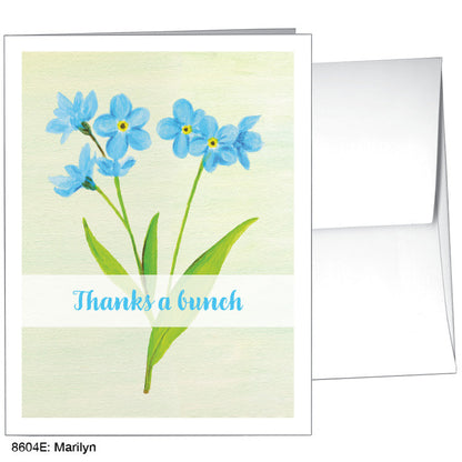 Marilyn, Greeting Card (8604E), A2 Card, www.printedcanvas.com