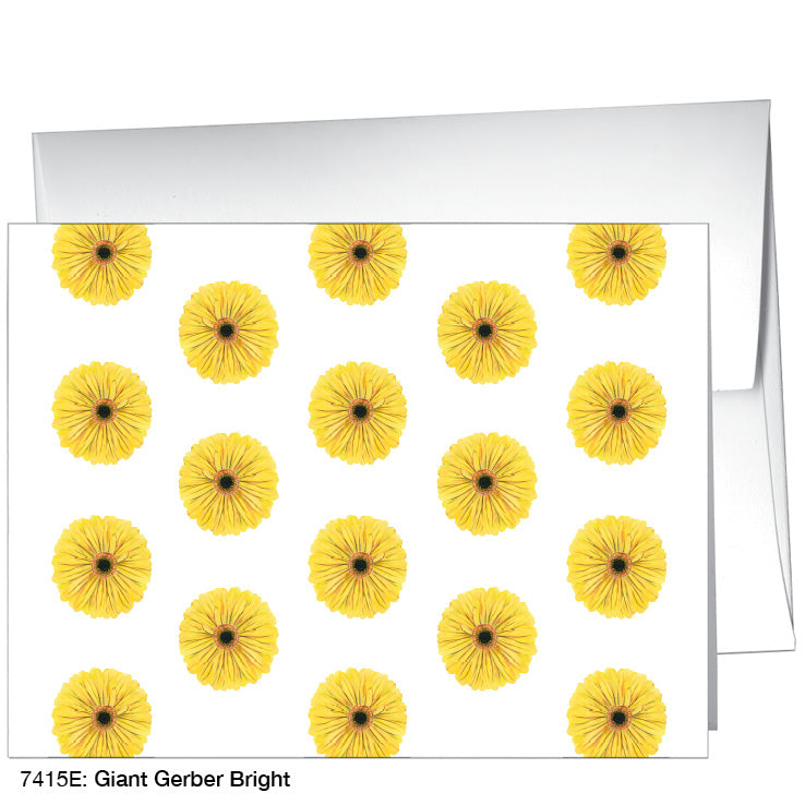 Giant Gerber Bright, Greeting Card (7415E), A2 Card, printedcanvas.com