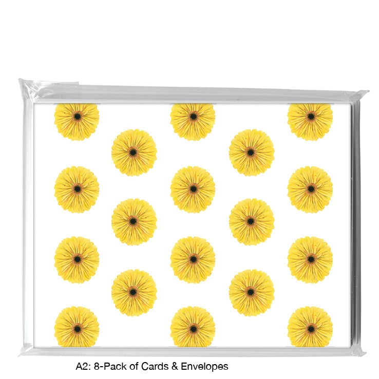 Giant Gerber Bright, Greeting Card (7415E), A2 8-Pack, printedcanvas.com