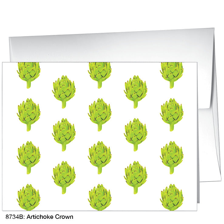 Artichoke Crown, Greeting Card (8734B), A2, printedcanvas.com