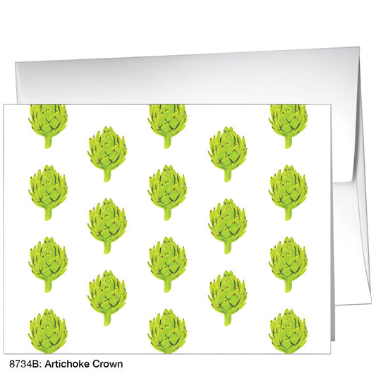 Artichoke Crown, Greeting Card (8734B), A2, printedcanvas.com