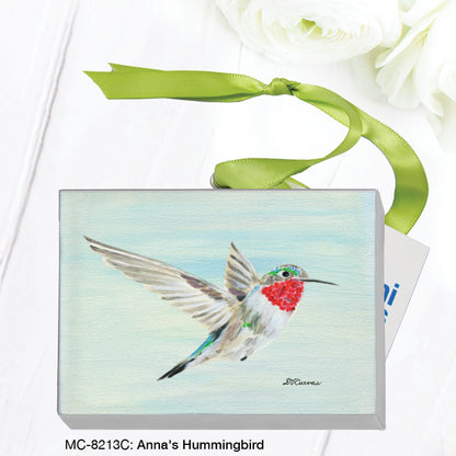 Anna's Hummingbird, Mini Canvas (MC-8213C), Front, printedcanvas.com