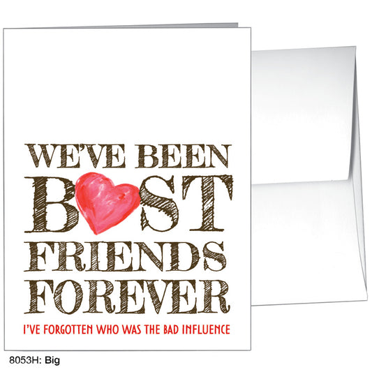 Big, Greeting Card (8053H), A2, printedcanvas.com