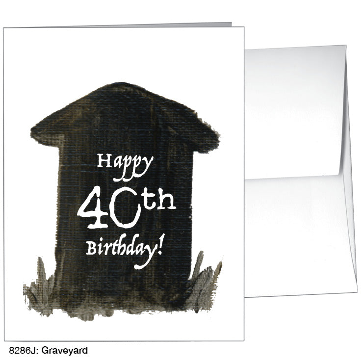 Graveyard, Greeting Card (8286J), A2 Card, printedcanvas.com