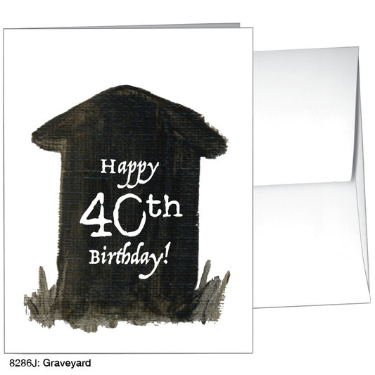Graveyard, Greeting Card (8286J), A2 Card Front, www.printedcanvas.com
