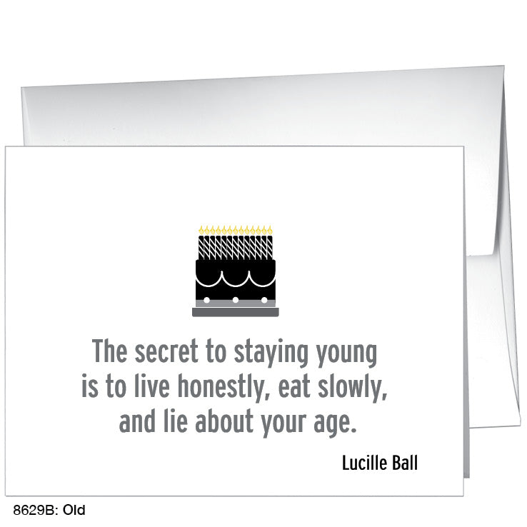 Old, Greeting Card (8629B), A2, printedcanvas.com