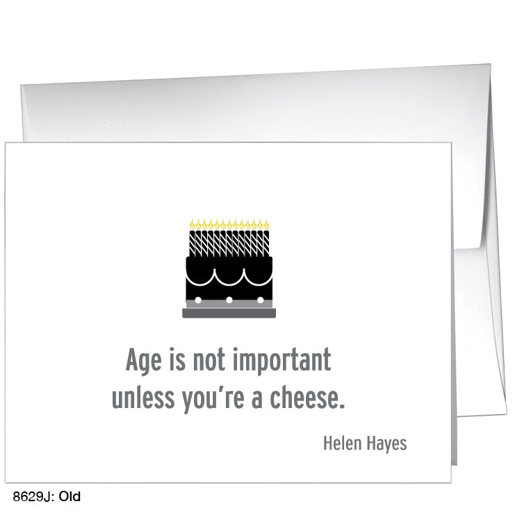 Old, Greeting Card (8629J), A2, printedcanvas.com