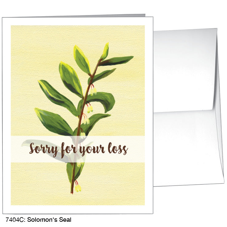 Solomon's Seal, Greeting Card (7404C), A2 Card, printedcanvas.com