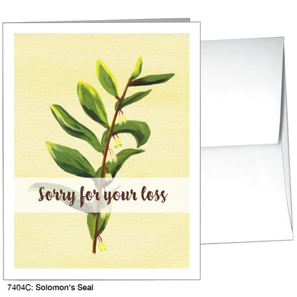 Solomon's Seal, Greeting Card (7404C), A2 Card, printedcanvas.com