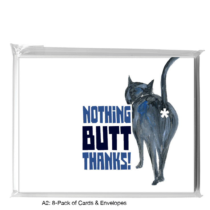 Cat Walk, Greeting Card (8045R), A2 8-Pack, printedcanvas.com