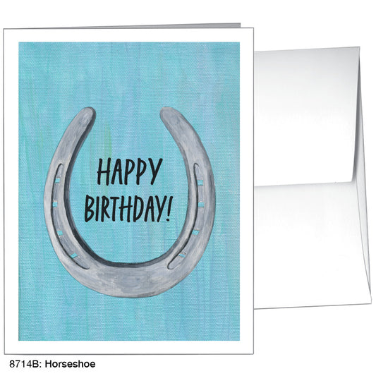 Horseshoe, Greeting Card (8714B), A2, printedcanvas.com