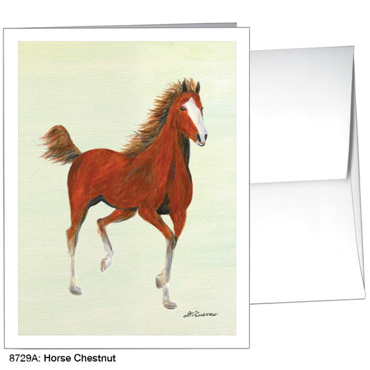 Horse Chestnut, Greeting Card (8729A), A2 Card Front, www.printedcanvas.com