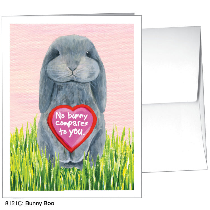 Bunny Boo, Greeting Card (8121C), A2, printedcanvas.com