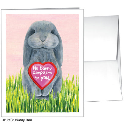 Bunny Boo, Greeting Card (8121C), A2, printedcanvas.com
