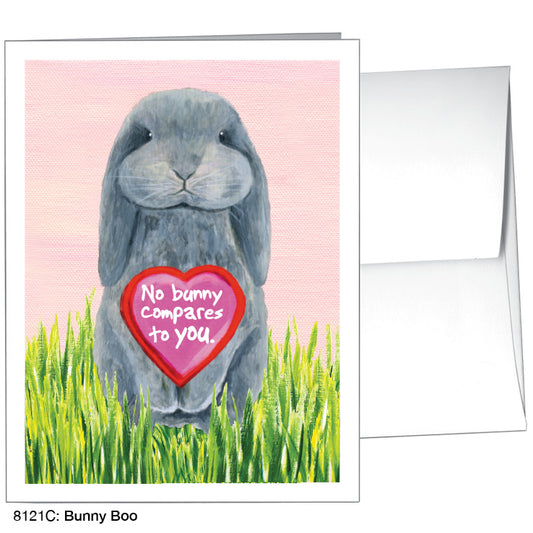 Bunny Boo, Greeting Card (8121C), A2, printedcanvas.com