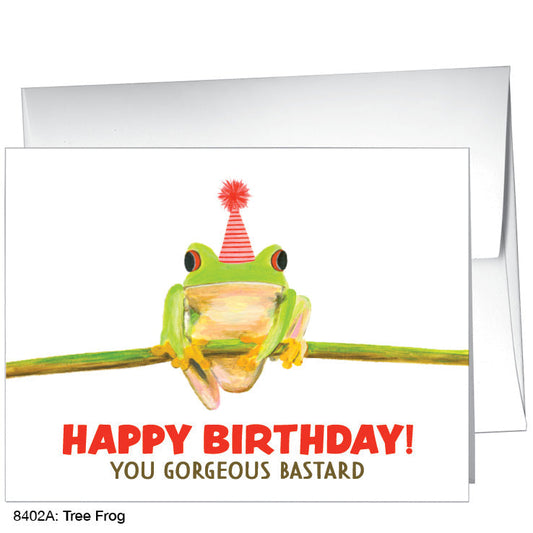 Tree Frog, Greeting Card (8402A)
