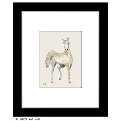 Race Horse, Print (#8731A), Print Matted, www.printedcanvas.com
