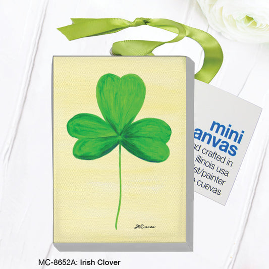 Irish Clover, Mini Canvas (MC-8652A), Front, printedcanvas.com