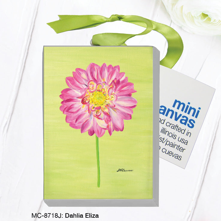 Dahlia Eliza, Mini Canvas (MC-8718J), Mini Canvas, www.printedcanvas.com