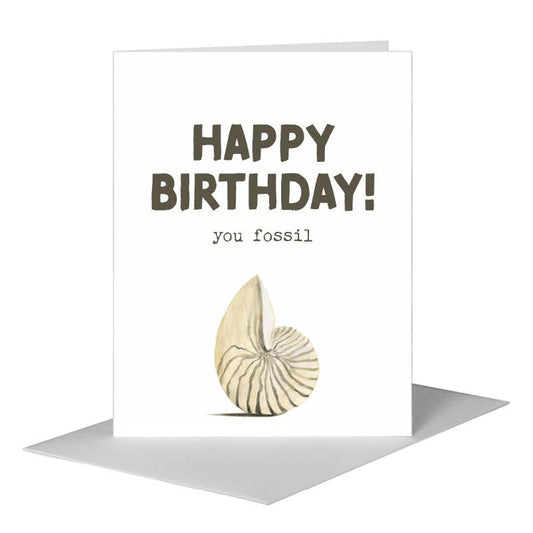 Upright Sea Shell, Greeting Card (#8258D) A2 Card Front, www.printedcanvas.com