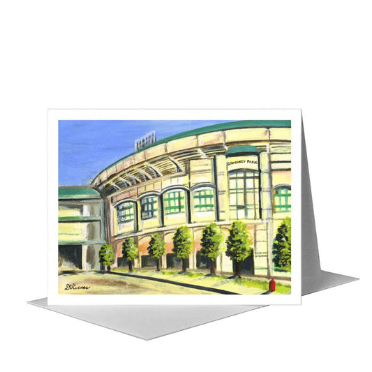 Sox, Chicago, Greeting Card (#7360D) A2 Card Front, www.printedcanvas.com
