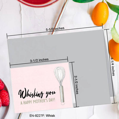 Whisk, Greeting Card (8227F), Enclosure, www.printedcanvas.com