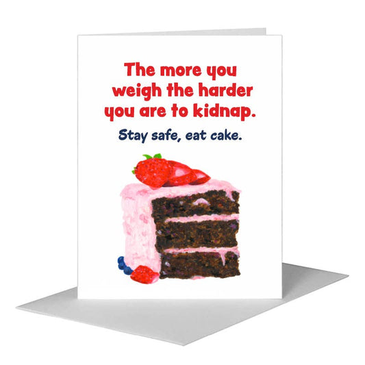 Scrumptious, Greeting Card (#8101E) A2 Card Front, www.printedcanvas.com
