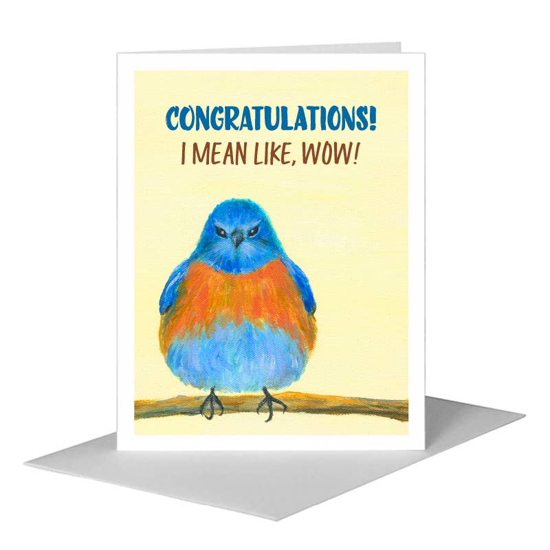 Plume, Greeting Card (#8327C) A2 Card Front, www.printedcanvas.com