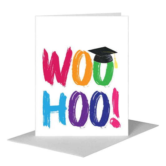 Woo Hoo, Greeting Card (#8456KA) A2 Card Front, www.printedcanvas.com