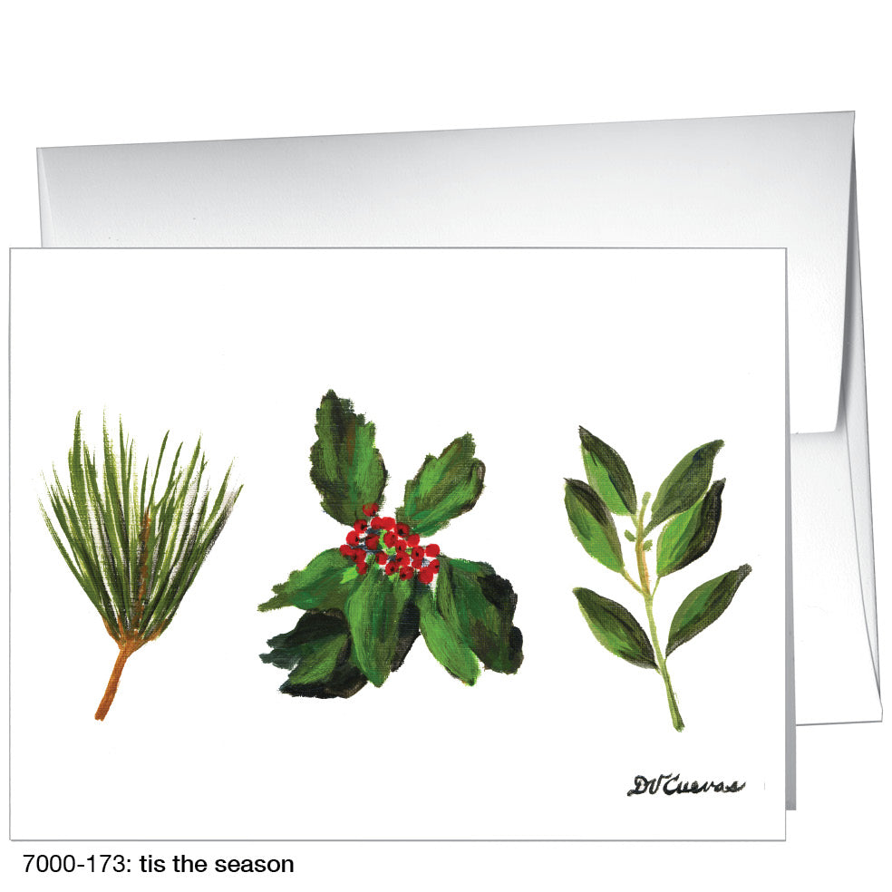 Tis The Season, Greeting Card (7539), A2, printedcanvas.com