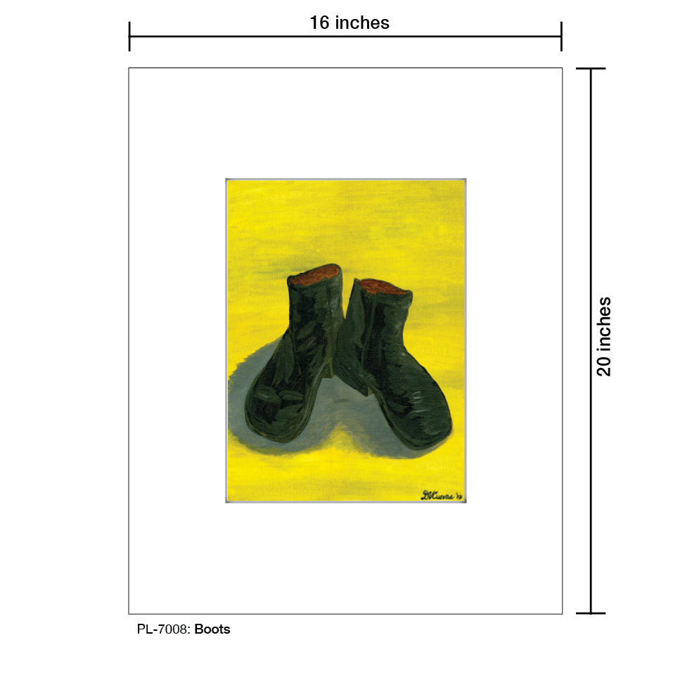 Boots, Print (#7008)