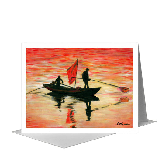 Catch, Greeting Card (#7014A) A2 Card Front, www.printedcanvas.com