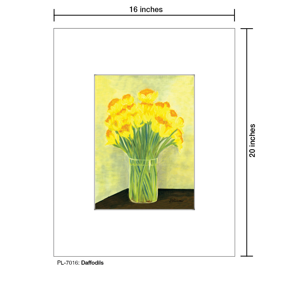 Daffodils, Print (#7016)
