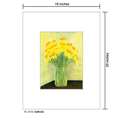 Daffodils, Print (#7016)