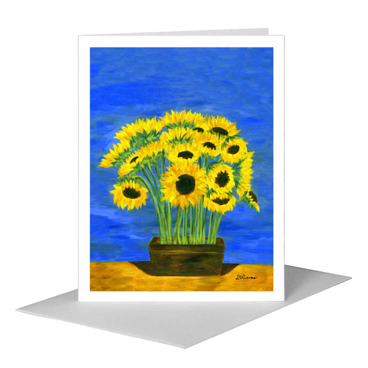 December Twenty Fifth, Greeting Card (#7017B) A2 Card Front, www.printedcanvas.com