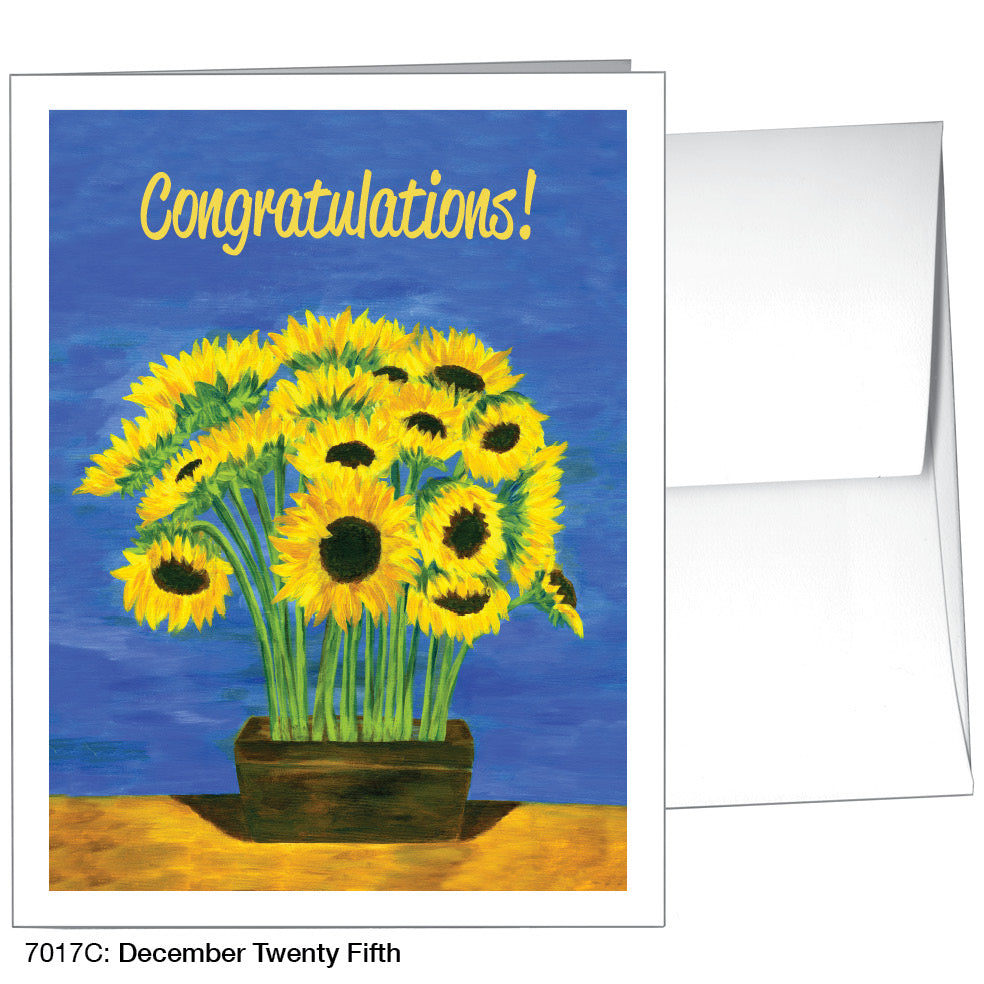 December Twenty Fifth, Greeting Card (7017C)
