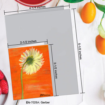 Gerber, Greeting Card (7026A), Enclosure Card, www.printedcanvas.com