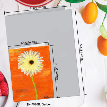 Gerber, Greeting Card (7026B), Enclosure Card, www.printedcanvas.com