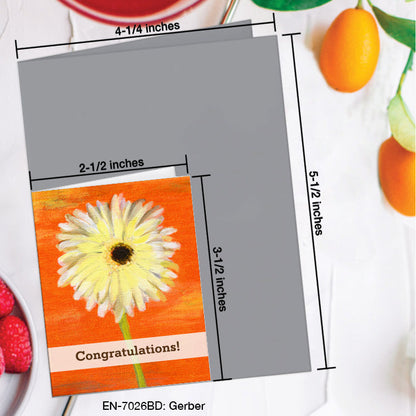 Gerber, Greeting Card (7026BD), Enclosure, www.printedcanvas.com
