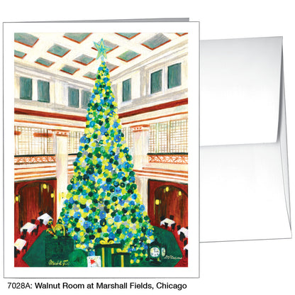 Walnut Room at Marshall Fields, Chicago, Greeting Card (#7028A)