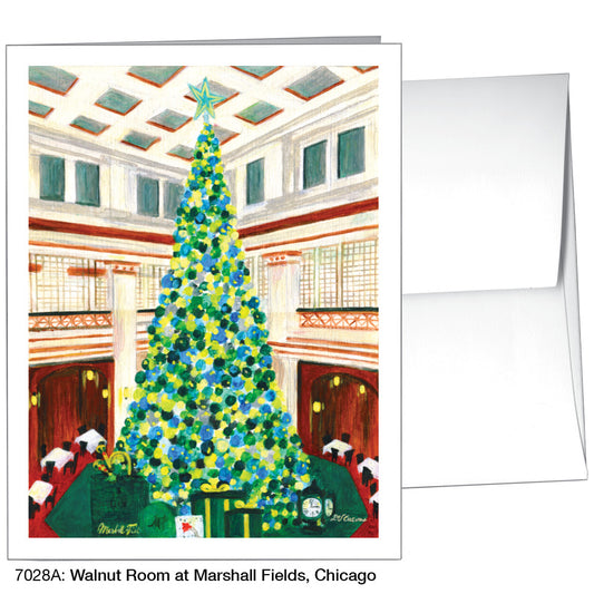 Walnut Room at Marshall Fields, Chicago, Greeting Card (#7028A)