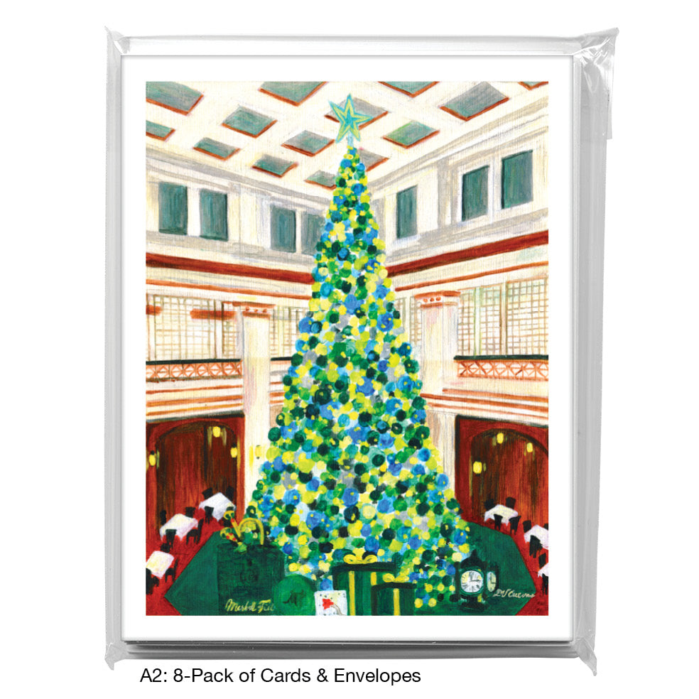 Walnut Room at Marshall Fields, Chicago, Greeting Card (#7028A)