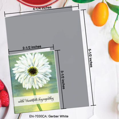 Gerber White, Greeting Card (7030CA), Enclosure, www.printedcanvas.com