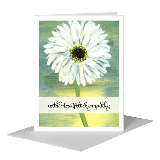 Gerber White, Greeting Card (#7030CA) A2 Card Front, www.printedcanvas.com