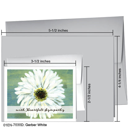 Gerber White, Greeting Card (7030D), Enclosure, printedcanvas.com